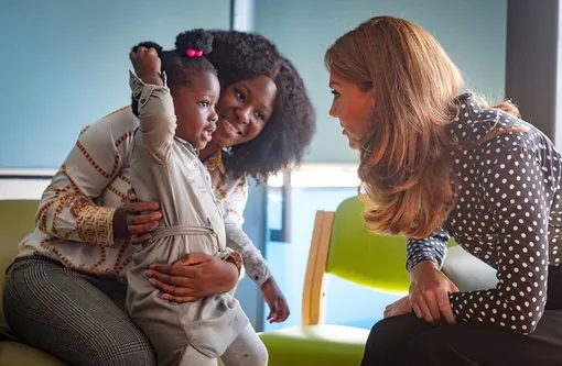 Миддлтон поддержала молодых родителей