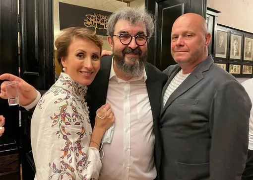 Амина Зарипова, Игорь Золотовицкий и Алексей Кортнев