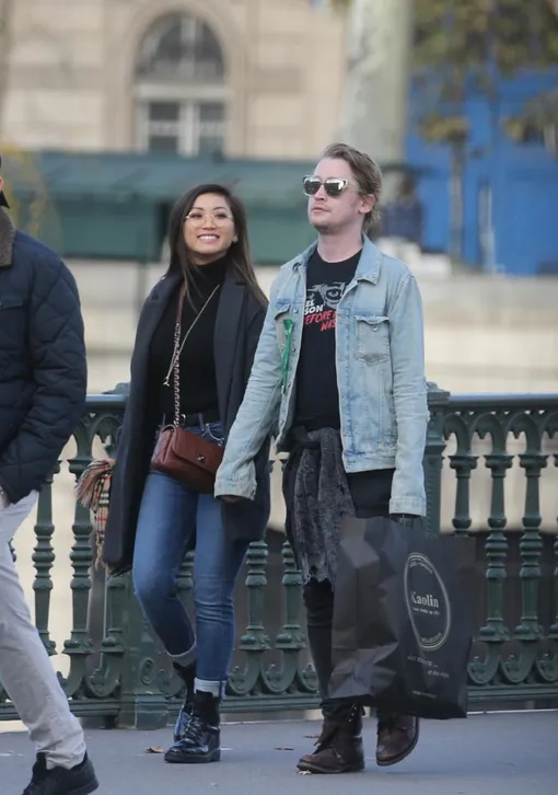 Маколей Калкин и Бренда Сонг