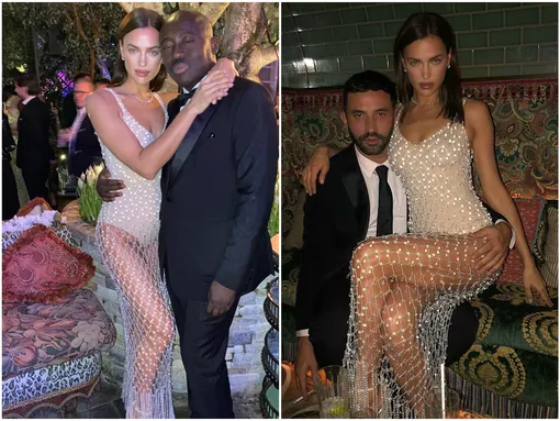 Модель весело провела время в компании друзей