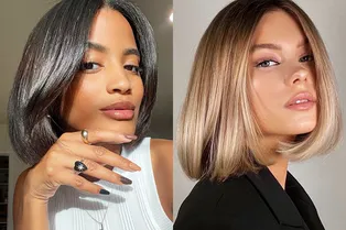 Ультравлажный боб: вдохновляемся модной прической сезона у звезд и it-girls