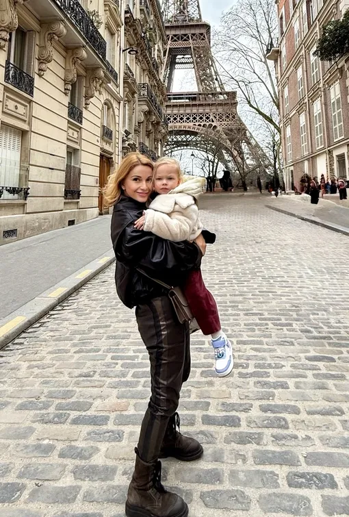 Ольга Орлова с дочерью Аней