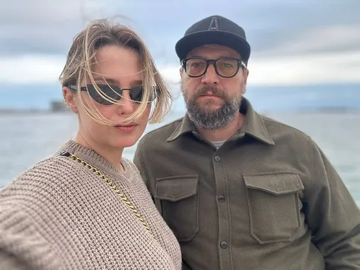 Аглая Шиловская и Александр Устюгов на отдыхе