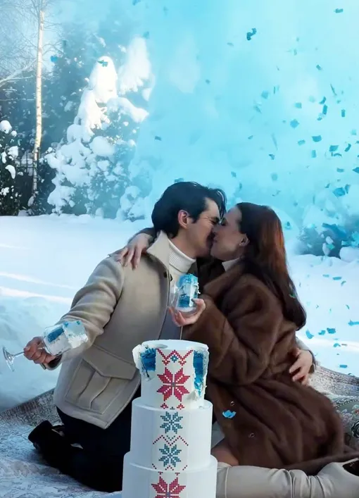 Луис Сквиччиарини и Валерия Чекалина ждут сына