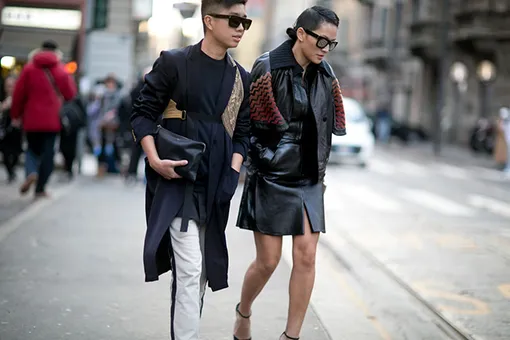 женская кожаная куртка