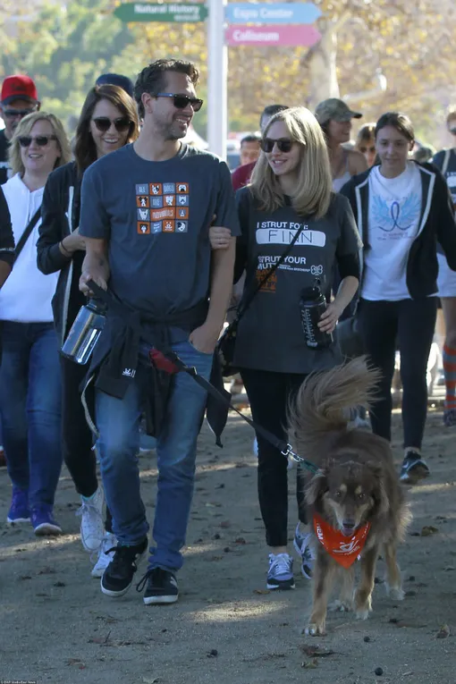 Томас Садоски и Аманда Сейфрид