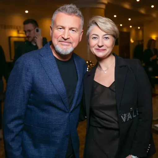 Леонид Агутин с младшей сестрой Марией