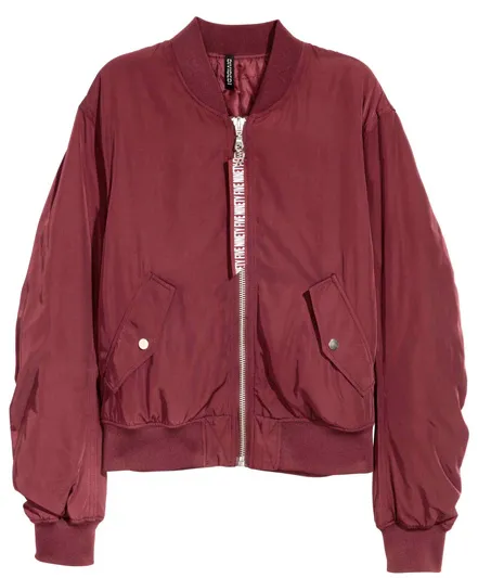 Бомбер H&M, 2499 рублей