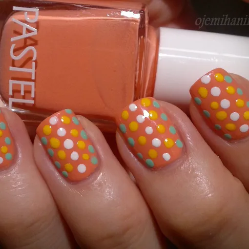 оранжевый весенний маникюр 2025 оранжевый весенний маникюр 2025