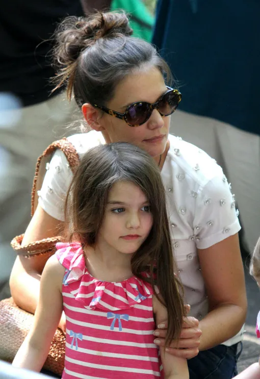 Кэти Холмс с Сури Кэти Холмс с Сури