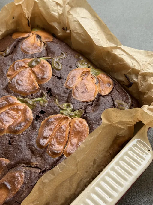 Тыквенный брауни