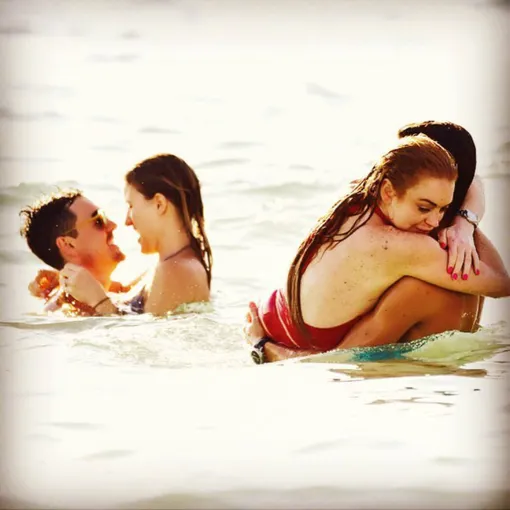 Линдси Лохан и Егор Тарабасов