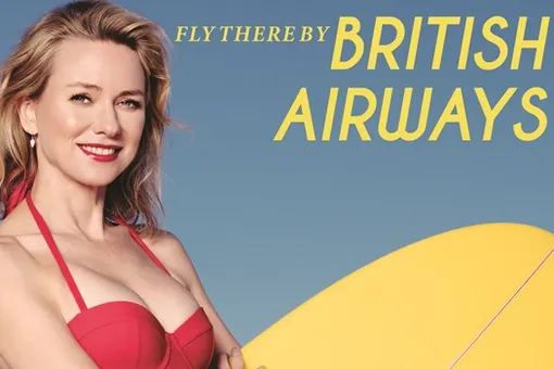 Наоми Уоттс стала лицом британских авиалиний