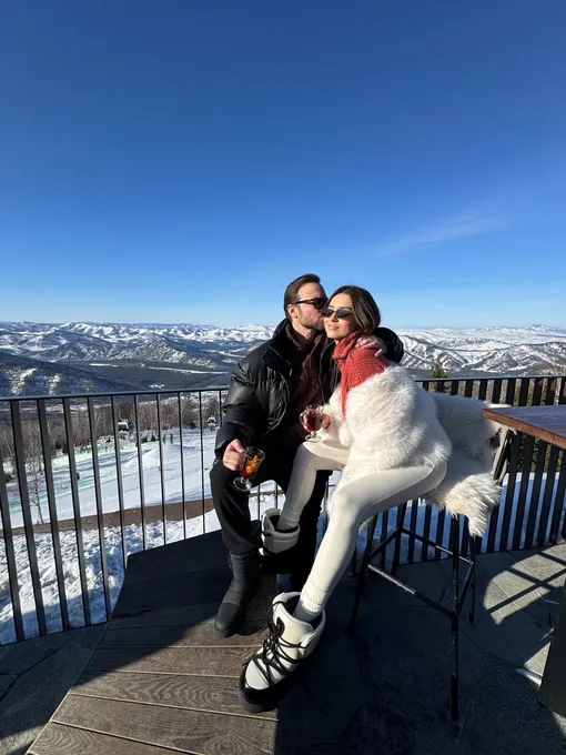 Алексей Чадов и Лейсан Галимова в Горном Алтае Алексей Чадов и Лейсан Галимова в Горном Алтае