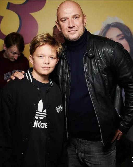 Алексей Потапенко с сыном Андреем Алексей Потапенко с сыном Андреем