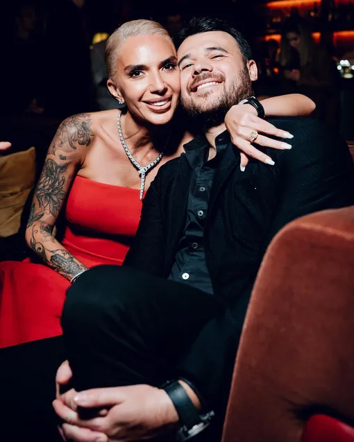 Сабина и Эмин Агаларов