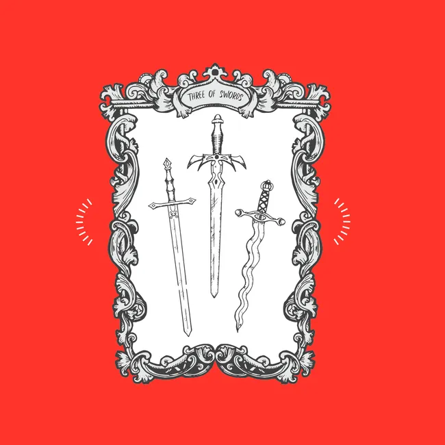 Таро-предсказание на 18 апреля: карта дня - Тройка Мечей