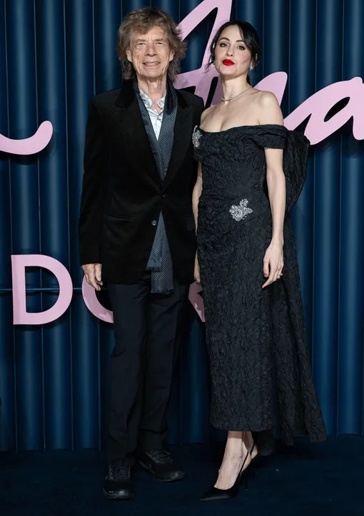 Мик Джаггер и Мелани Хэмрик на светском рауте