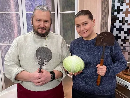 Максим Сырников и Мария Голубкина Максим Сырников и Мария Голубкина