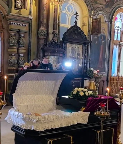 Отпевание Светланы Жильцовой прошло в храме святителя Николая Чудотворца