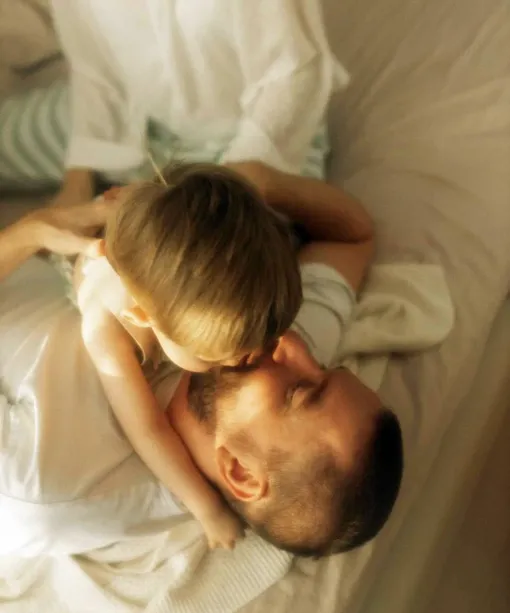 Олег Винник с сыном Артемием