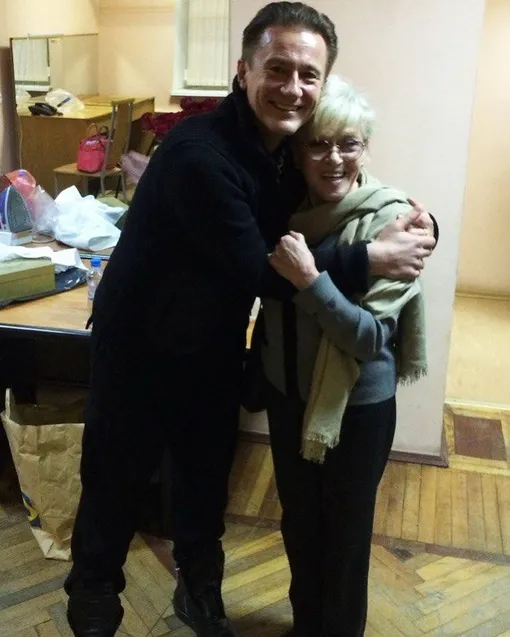 Олег Меньшиков и Алиса Фрейндлих Олег Меньшиков и Алиса Фрейндлих