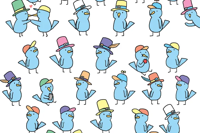 Тест на внимательность: найди птицу в самой модной шляпе!