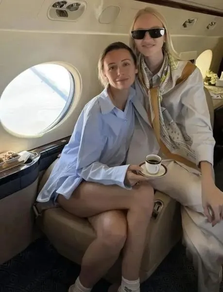 Юлия Лобова с Натальей Османн Юлия Лобова с Натальей Османн