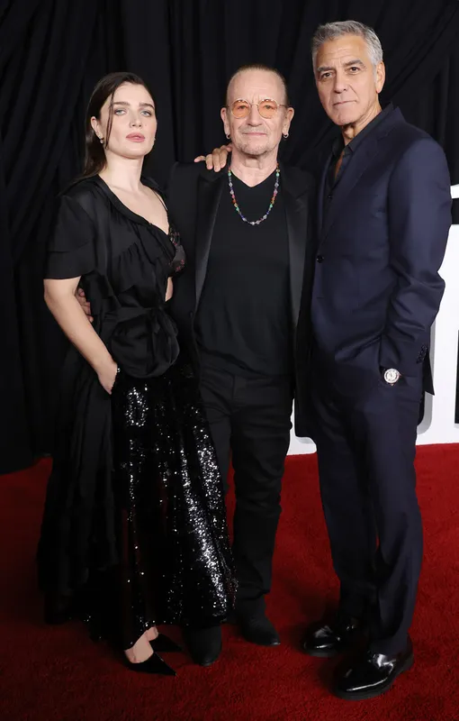 Ив Хьюсон, Боно и Джордж Клуни