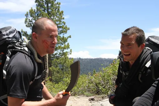 Ченнинг Татум и Беар Гриллс