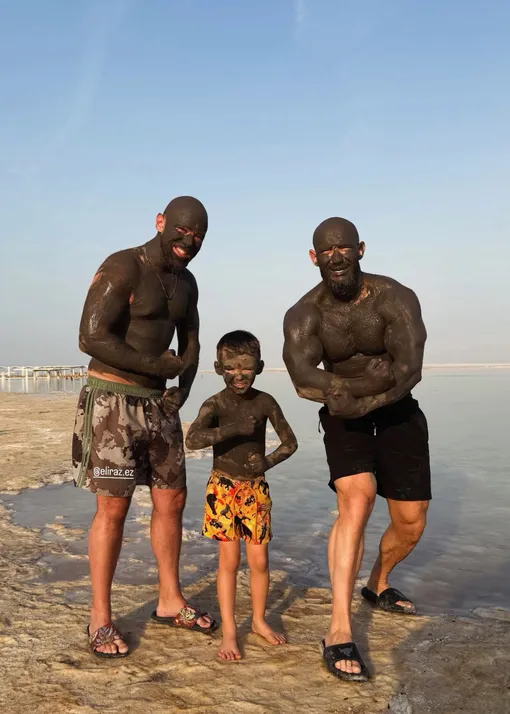 Джиган с сыном и другом Джиган с сыном и другом