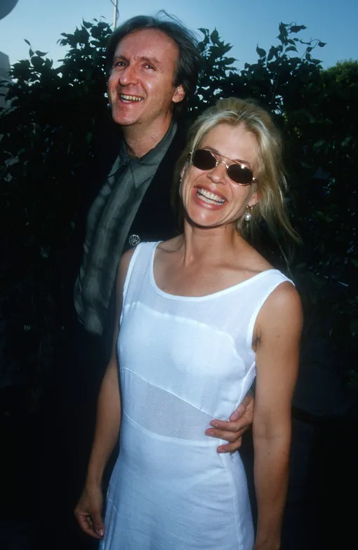 Джеймс Кэмерон и Линда Хэмилтон