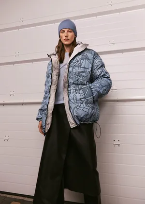 Двусторонний пуховик Eve & Esther