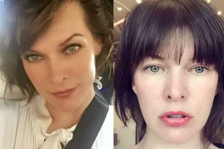 Мила Йовович экспериментирует с внешностью