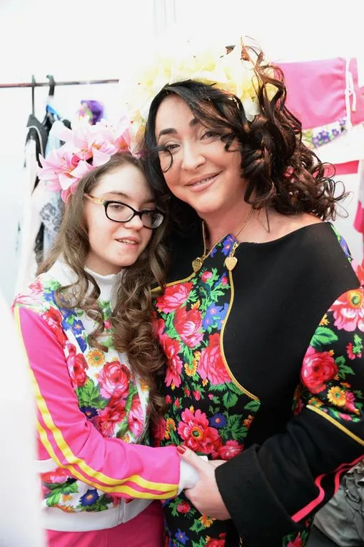 Лолита Милявская с дочерью Евой Лолита Милявская с дочерью Евой