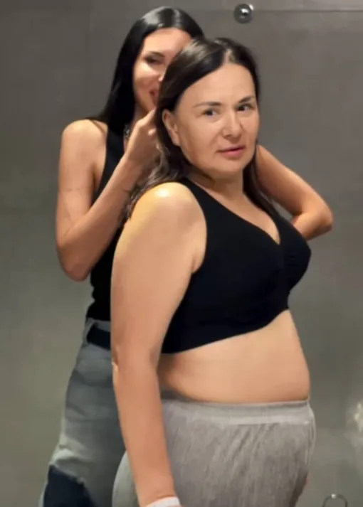 Оксана Самойлова и ее мама после операции Оксана Самойлова и ее мама после операции