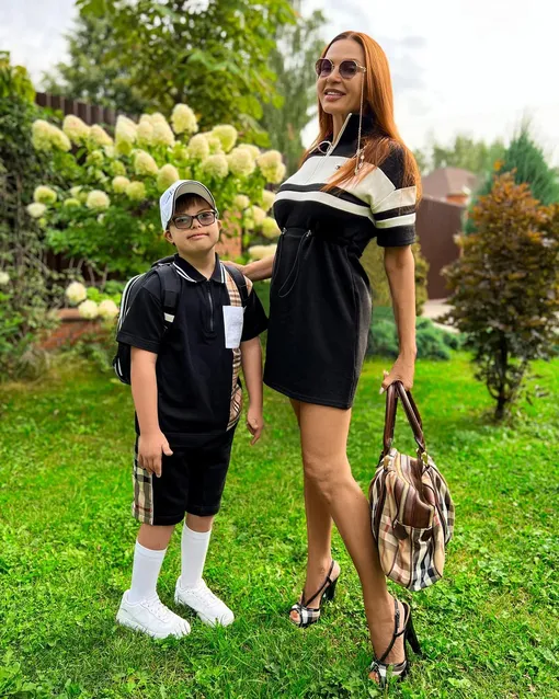 Эвелина Бледанс воспитывает сына с синдромом Дауна