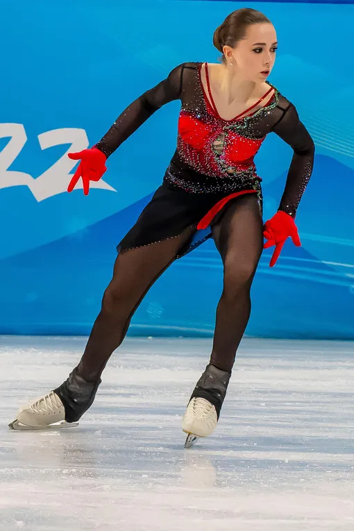 Камила Валиева на льду Камила Валиева на льду