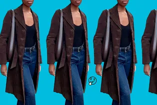 Эти два цвета в зимнем гардеробе смотрятся особенно дорого — доказано француженками