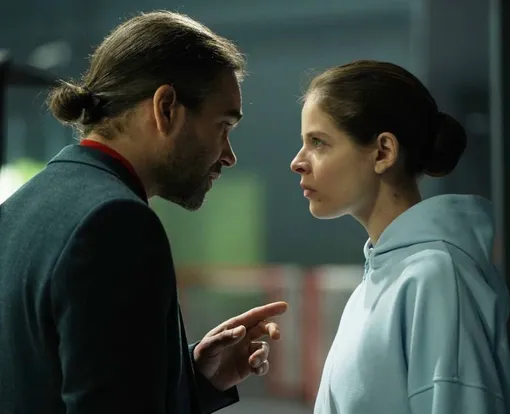 Петр Федоров и Ангелина Пахомова в сериале «На льду»