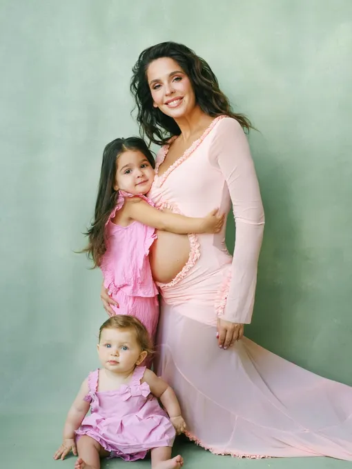 Лиза Моряк с дочерьми