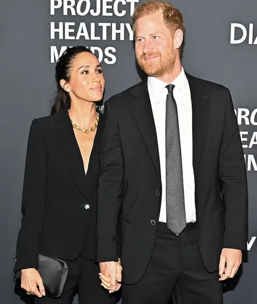 Меган Маркл и принц Гарри на гала-вечере