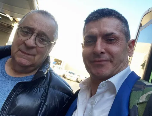 Геннадий Хазанов и Руслан Шнайдерман