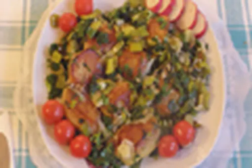 Зеленая картошка Зеленая картошка