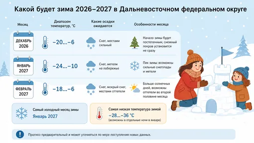 зима 2026 2027 дальний восток зима 2026 2027 дальний восток