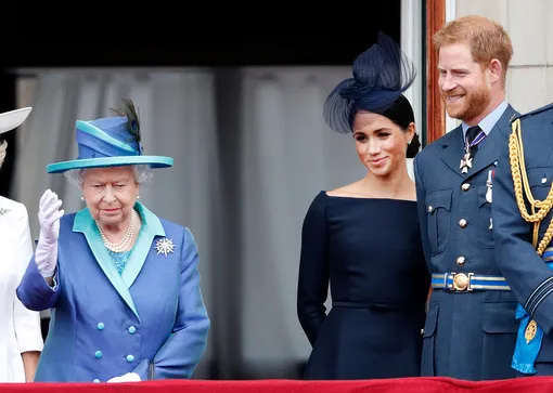 Принц Гарри и Меган Маркл Елизавета 2