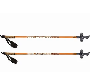 Палки для скандинавской ходьбы l90-135см Larsen Tracker оранжевый | Дом Спорта