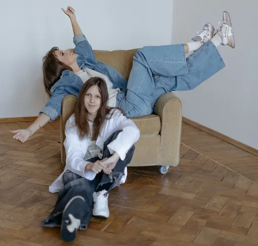 Полина Диброва с первенцем