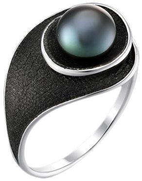 Серебряное кольцо с жемчугом De Fleur, 2880 руб.