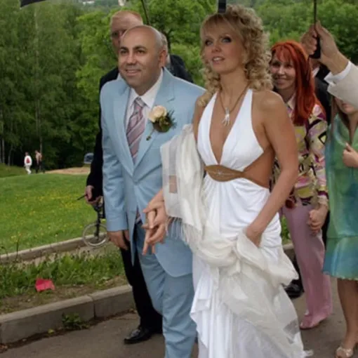 Иосиф Пригожин и Валерия в день свадьбы Иосиф Пригожин и Валерия в день свадьбы